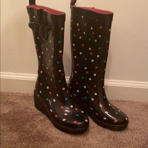 Capelli Polka Dot Rain Boots